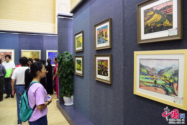 普洱市第三届“茶花奖”展演美术书法摄影展开展 文艺创作绽放多元魅力
